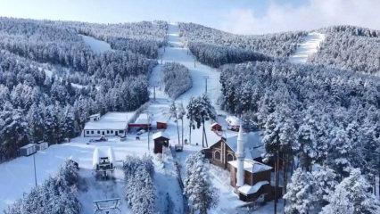 Bir kış masalı: Sarıkamış beyaza büründü