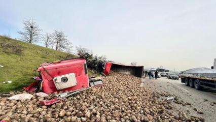 Bursa'daki tır kazasında acı haber: 1 ölü, 3 yaralı