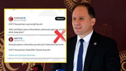 CHP'li Deniz Yavuzyılmaz'dan 'Yabancı mühendis' manipülasyonu! DMM açıklama yaptı