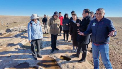 &Ccedil;inli k&uuml;lt&uuml;r ve turizm heyetinden Şanlıurfa'ya tarihi ziyaret