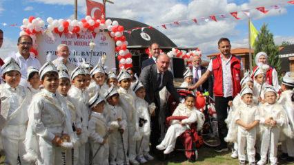 &Ccedil;orum&rsquo;da asırlık ş&ouml;len: 30 &ccedil;ocuk geleneksel t&ouml;renle s&uuml;nnet edildi