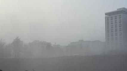 Diyarbakır'da uçak seferlerine sis engeli