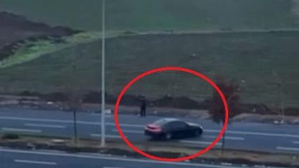 Drift yapan s&uuml;r&uuml;c&uuml;n&uuml;n ehliyetine el konuldu, 46 bin TL ceza kesildi