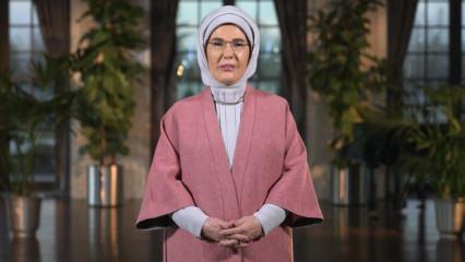 Emine Erdoğan: Kadınlar, müreffeh ve adil bir dünya inşasının ana aktörleridir