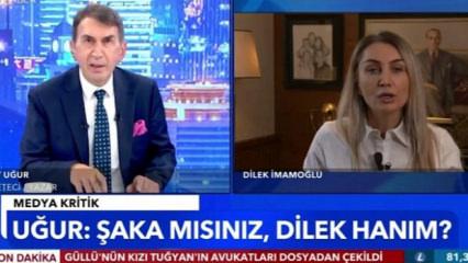 Fuat Uğur'dan Dilek İmamoğlu'na sert tepki: Şaka mısınız?