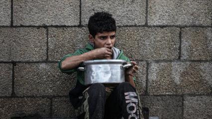 Gazze'de gıda krizi devam ediyor! Görüntüler bir kez daha gözler önüne serdi