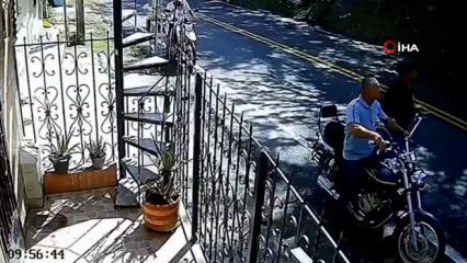 Gelen sesi duydular, arkalarına bakmadan ka&ccedil;tılar! 