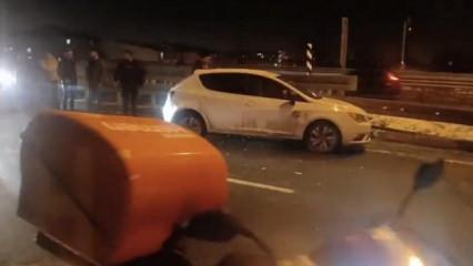 Gizli buzlanma, 11 aracın karıştığı zincirleme kazaya yol a&ccedil;tı