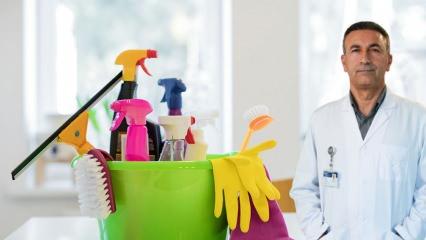 İç hastalıkları uzmanı uyardı: Temizlikte kullanılan kimyasallar ölüme sebebiyet veriyor