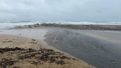 İSKİ&rsquo;nin Karaburun Tesisi'nde şok g&ouml;r&uuml;nt&uuml;: Atık su denize boşaltılıyor