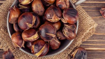 Kestanenin faydaları! Kestane diyette yenir mi