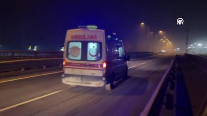 K&ouml;pr&uuml;den d&uuml;şt&uuml;! AFAD ekipleri kurtardı