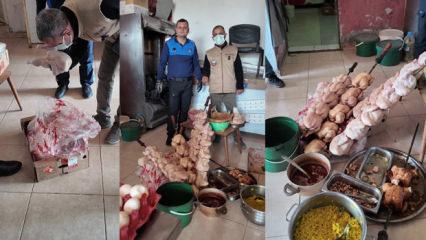 &lsquo;Leş kokusu var&rsquo; denilen d&ouml;nercide mide bulandıran g&ouml;r&uuml;nt&uuml;