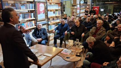 Mahmut Bıyıklı, T&uuml;rkiye Dil ve Edebiyat Derneği&rsquo;nin Konuğu Oldu