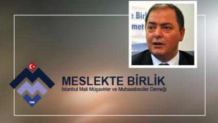 Meslekte Birlik'in yeni Başkanı Mali M&uuml;şavir Mustafa &Ccedil;aya oldu