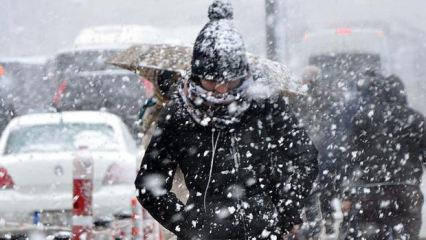 Meteoroloji duyurdu! 5 ile sarı kodla kuvvetli kar uyarısı