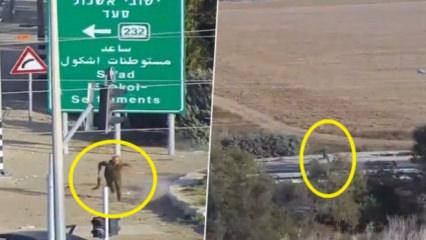 Mossad'ın yeni patronu Lofman, Hamas savaşçılarından kaçtı kameraya yakalandı