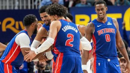 NBA'de Jalen Johnson'ın "triple-double"ı Pistons'ı durduramadı