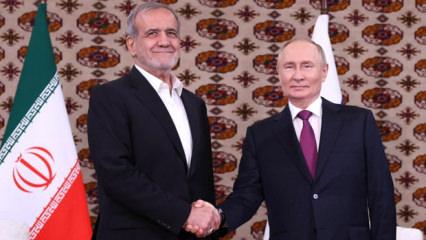 Putin ve Pezeşkiyan ikili ilişkilerini görüştü