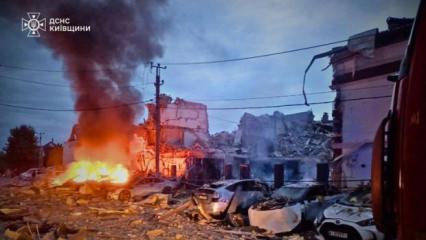 Rusya'dan Ukrayna'ya f&uuml;ze ve İHA yağmuru