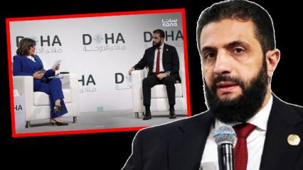 Şara'dan ABD'li sunucuya tokat gibi cevap: Kimin ter&ouml;rist olduğunu d&uuml;nya g&ouml;rd&uuml;