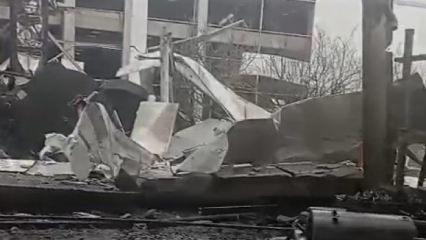 Şekerleme fabrikasında patlama: Yaralı var!