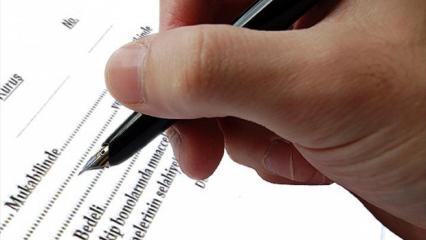 Senette filigran bilmecesi: Bir imza başınıza bela olabilir!