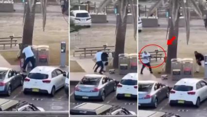 Silah tecr&uuml;besi olmayan M&uuml;sl&uuml;man manav Avustralya'da kahraman oldu: &Ccedil;ıplak elle destan...