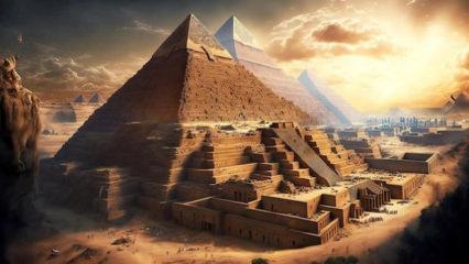 Tarih verdiler! Giza piramitlerinin altında gizli mega yapılar doğrulandı!