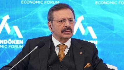 TOBB Başkanı Rifat Hisarcıklıoğlu'ndan bankalara 'faiz' çağrısı: Gecikmeden yansıtın