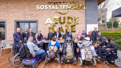 Ümraniye’de 'Asude Engelsiz Yaşam Kafe' hizmete açıldı