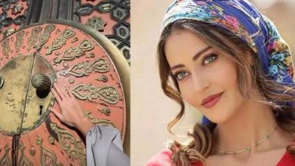 Best Model birincisi Tuğba Melis Türk Umre'ye gitti