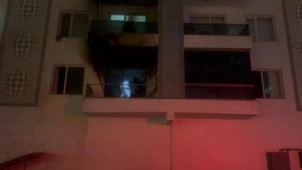 Uzaklaştırma kararına öfkelenen koca, evini ateşe verdi