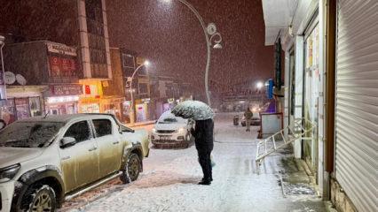 Van'da kar etkili oldu
