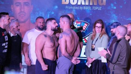 Vurduğu devriliyor: Tuncelili boksör Hırvat rakibe karşı