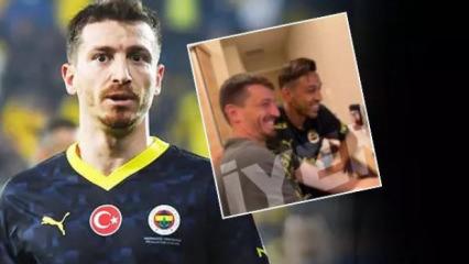 Mert Hakan'ı ele veren görüntüler! 2 F.Bahçeli de yanında