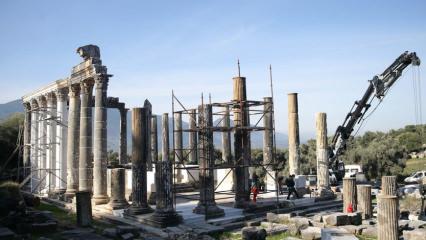 Zeus Tapınağı’nda restorasyon: Eski ihtişamına kavuşacak!