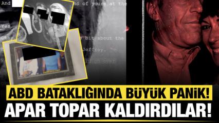 ABD bataklığında b&uuml;y&uuml;k panik! Bazı fotoğraflar "Epstein K&uuml;t&uuml;phanesi"nden erişime kapatıldı