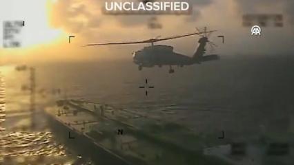 ABD Karayip Denizi'nde petrol tankerini &ccedil;aldı! 