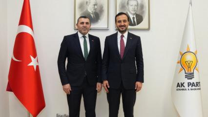 AK Parti B&uuml;y&uuml;k&ccedil;ekmece'de bayrak değişimi! İl&ccedil;e başkanı değişti