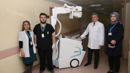 Aselsan imzalı mobil r&ouml;ntgen Rize'de hizmete girdi