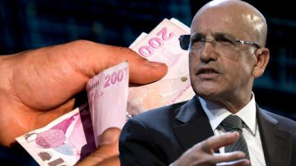 Bakan Şimşek'ten asgari &uuml;cret ve vergi borcu a&ccedil;ıklaması! Milyonlar merakla bekliyordu