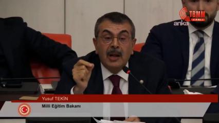 Bakan Yusuf Tekin'den 'sabun yok' diyen CHP'lilere tokat gibi cevap! '&Ouml;nce onu &ccedil;&ouml;z&uuml;n'
