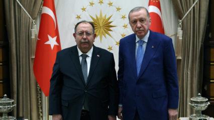 Cumhurbaşkanı Erdoğan, YSK Başkanı Yener'i kabul etti