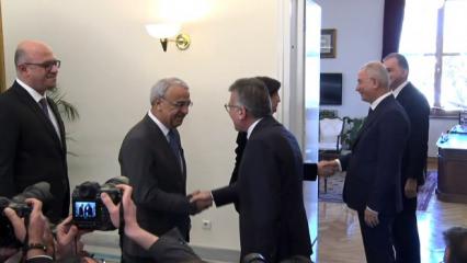 DEM heyeti, AK Parti'yi ziyaret etti: Partilerden ilk a&ccedil;ıklama