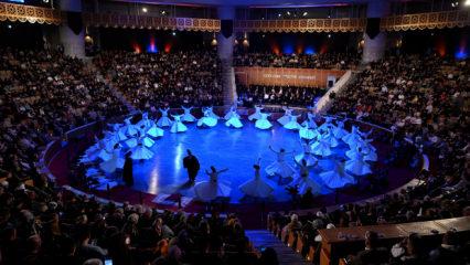 D&uuml;nyanın d&ouml;rt bir yanından Mevlana dostları 752. Şeb-i Arus&rsquo;ta buluştu