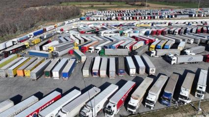 Kapıkule'de tarihi rekor: T&uuml;m zamanların en y&uuml;ksek seviyesine ulaştı