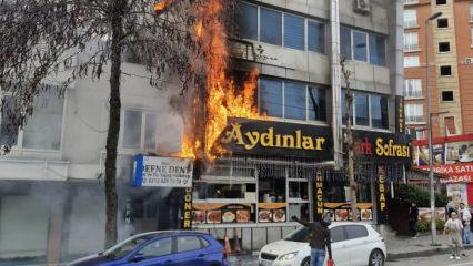 Esenyurt'ta korkutan yangın! &Ccedil;ok sayıda itfaiye ekibi sevk edildi