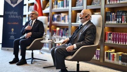 Eski bakanlardan Nabi Avcı, AK Parti "K&uuml;t&uuml;phane Sohbetleri"ne katıldı