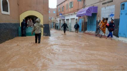 Fas'ta sel felaketi: &Ccedil;ok sayıda kişi can verdi
